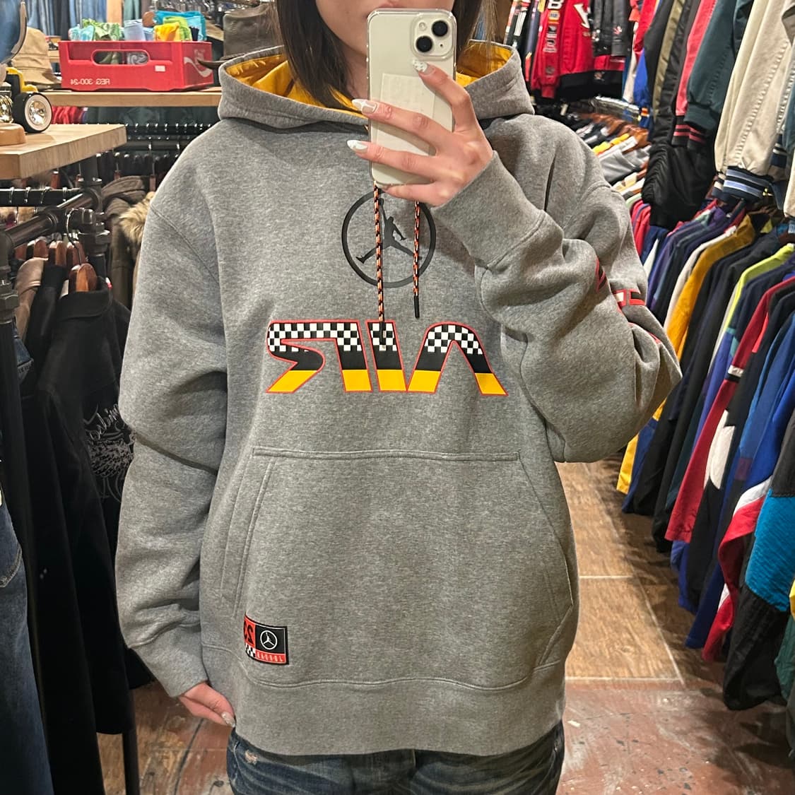 [HI] 조던 후드티 그레이 상품이미지1