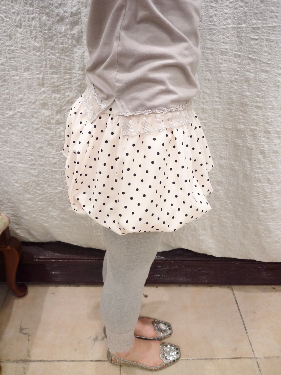 polka balloon mini skirt 상품이미지1