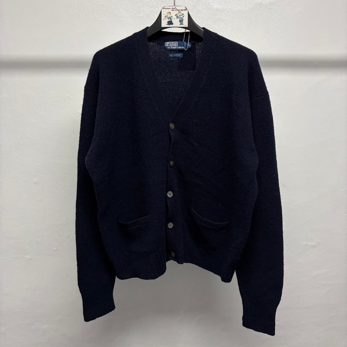 폴로 램스울 가디건 상품이미지1