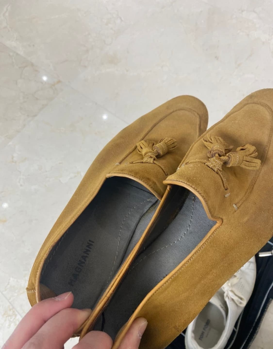 맥나니 스웨이드테슬로퍼  magnanni 상품이미지1