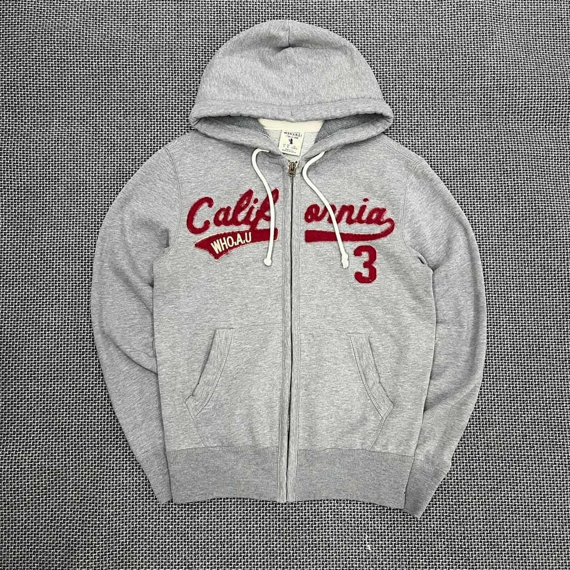 후아유 그레이 후드집업 상품이미지1