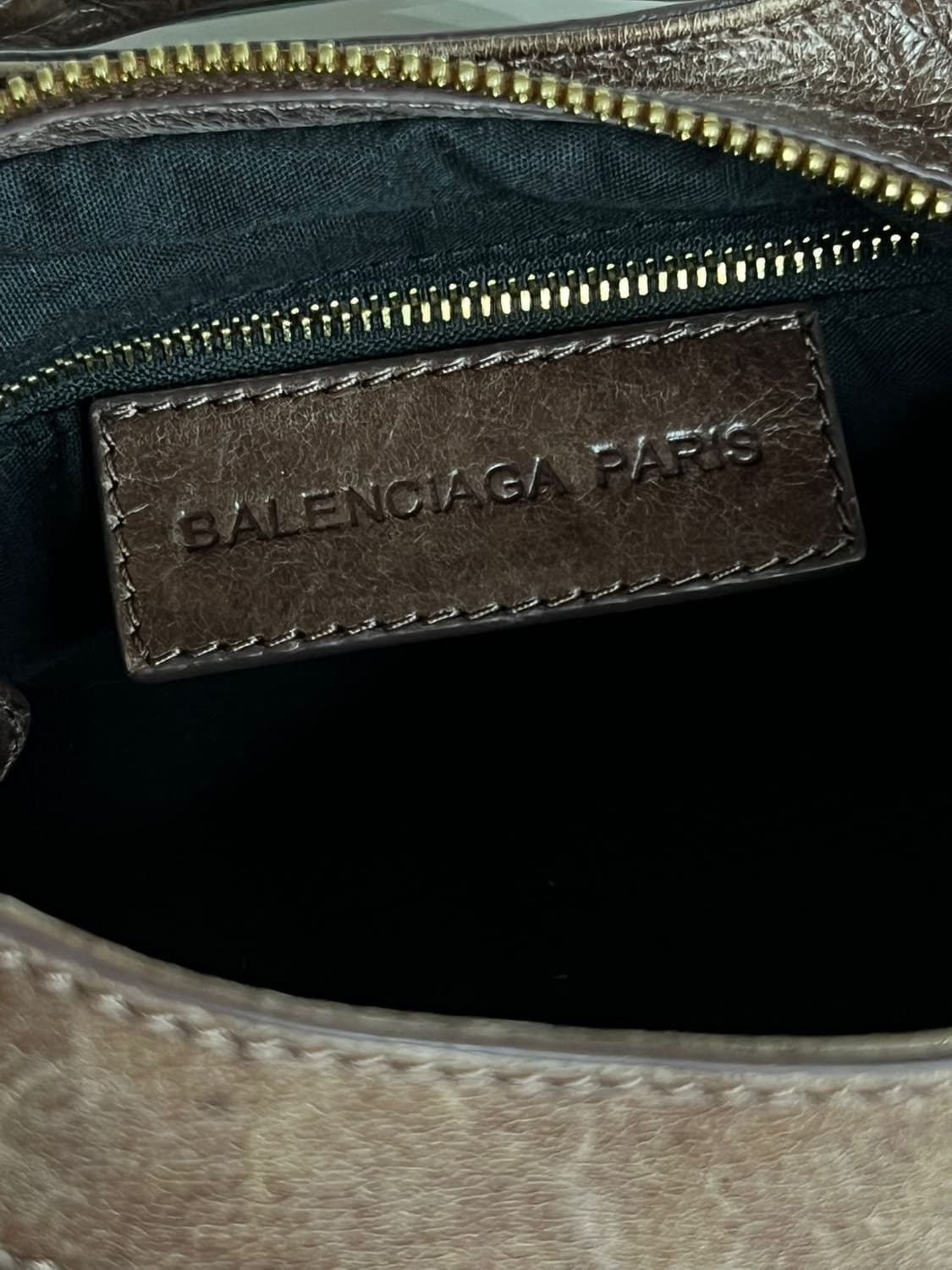 발렌시아가 시티백 자이언트 램스킨 상품이미지5