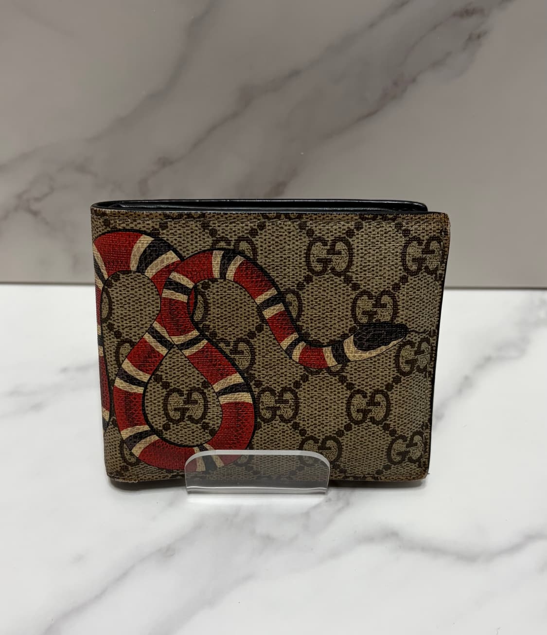 [정품] 구찌 스네이크 반지갑 상품이미지1