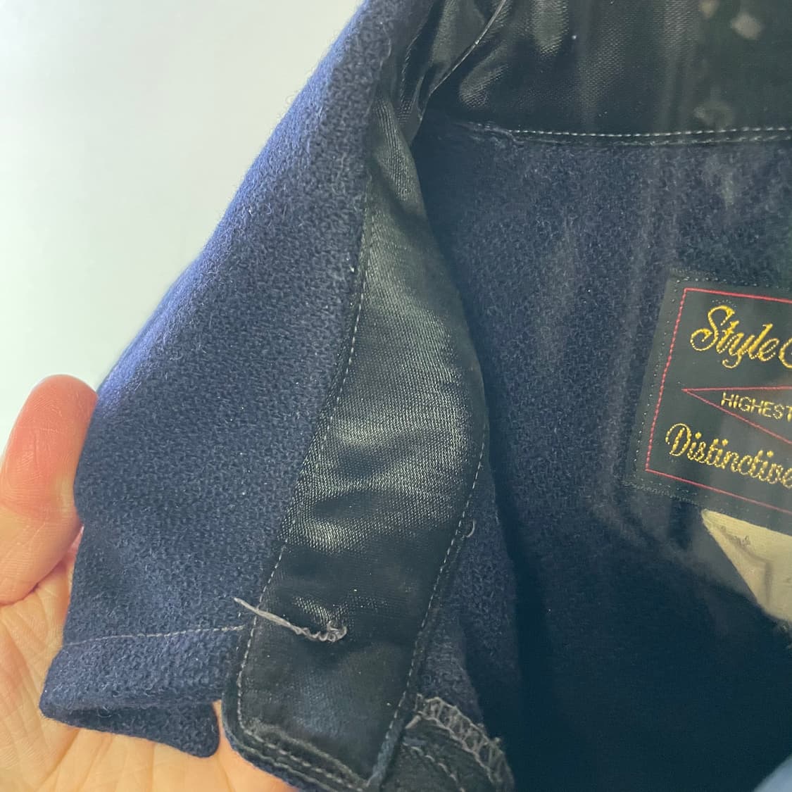 스타일아이즈 울 워크 집업자켓 상품이미지6