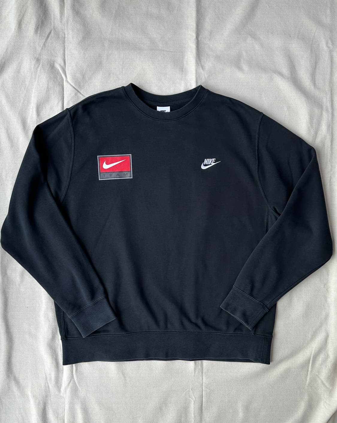 나이키 클럽 프렌치테리 스웻셔츠 블랙 2XL 상품이미지1