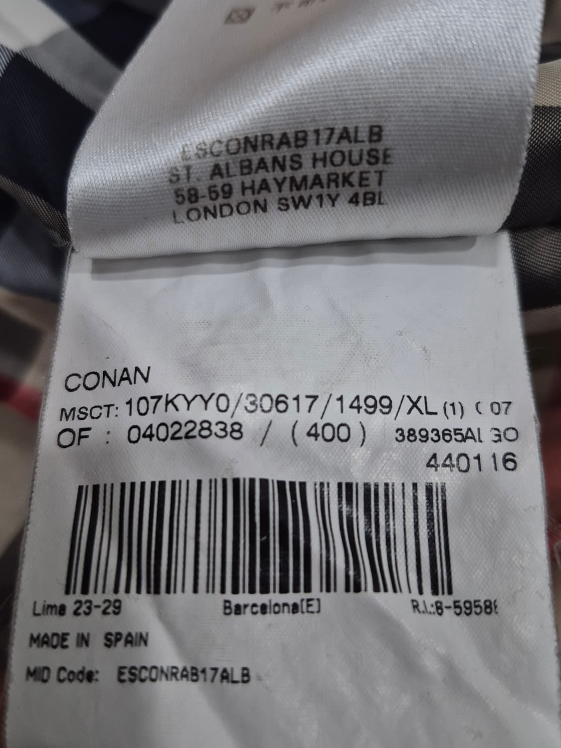 버버리 블랙 후드 MA-1 스타일 점퍼 남성 105사이즈 상품이미지7