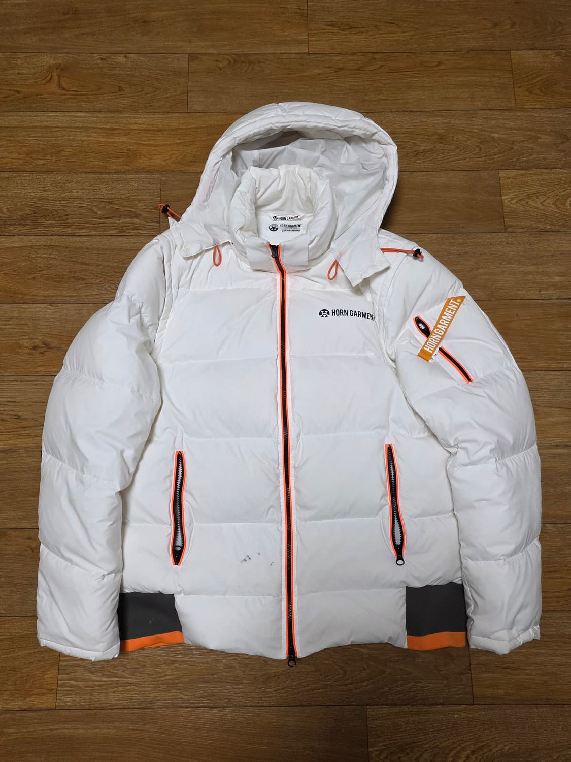 혼가먼트 2way 유틸리티 다운 패딩 자켓 상품이미지1