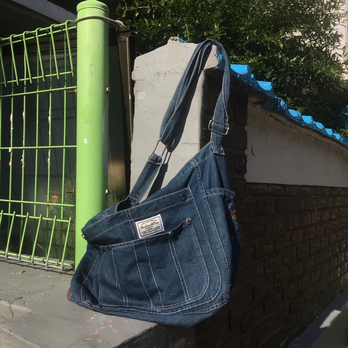 Vintage denim bag 상품이미지1