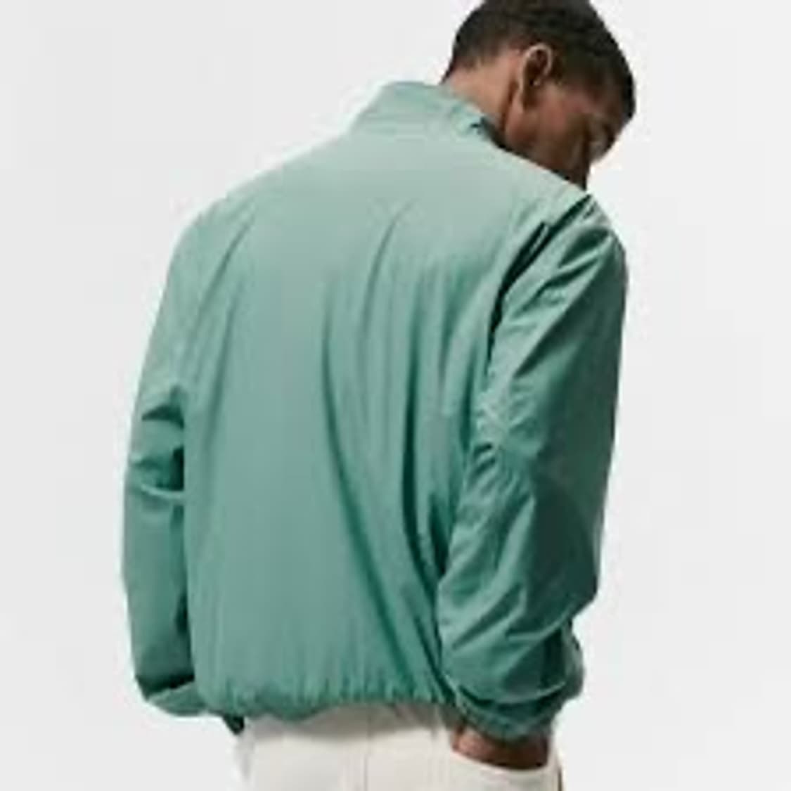 Zara 자라 무지 단색 레더 바람막이 자켓 상품이미지3