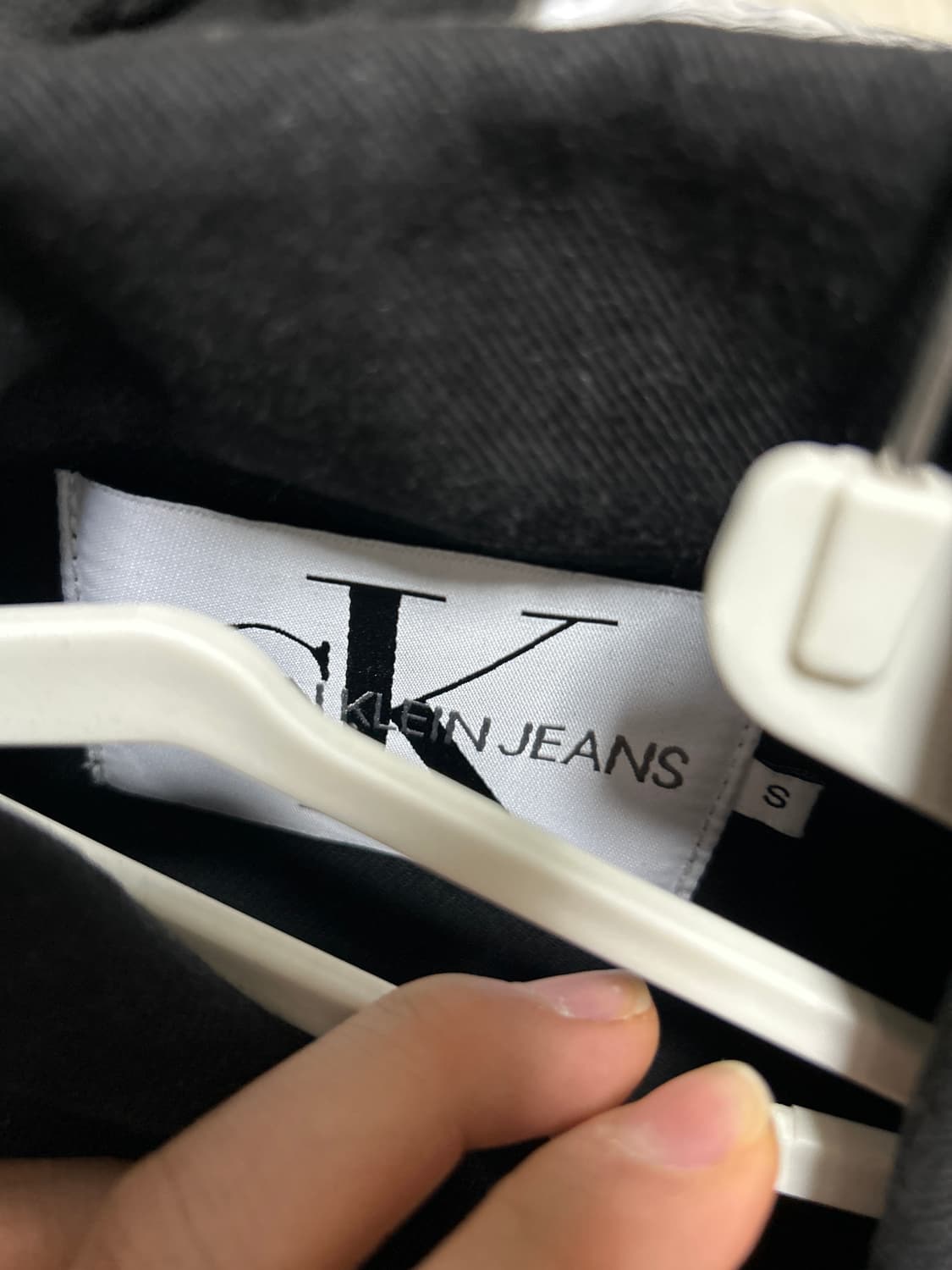 (S) 캘빈클라인 청자켓 블랙 상품이미지2