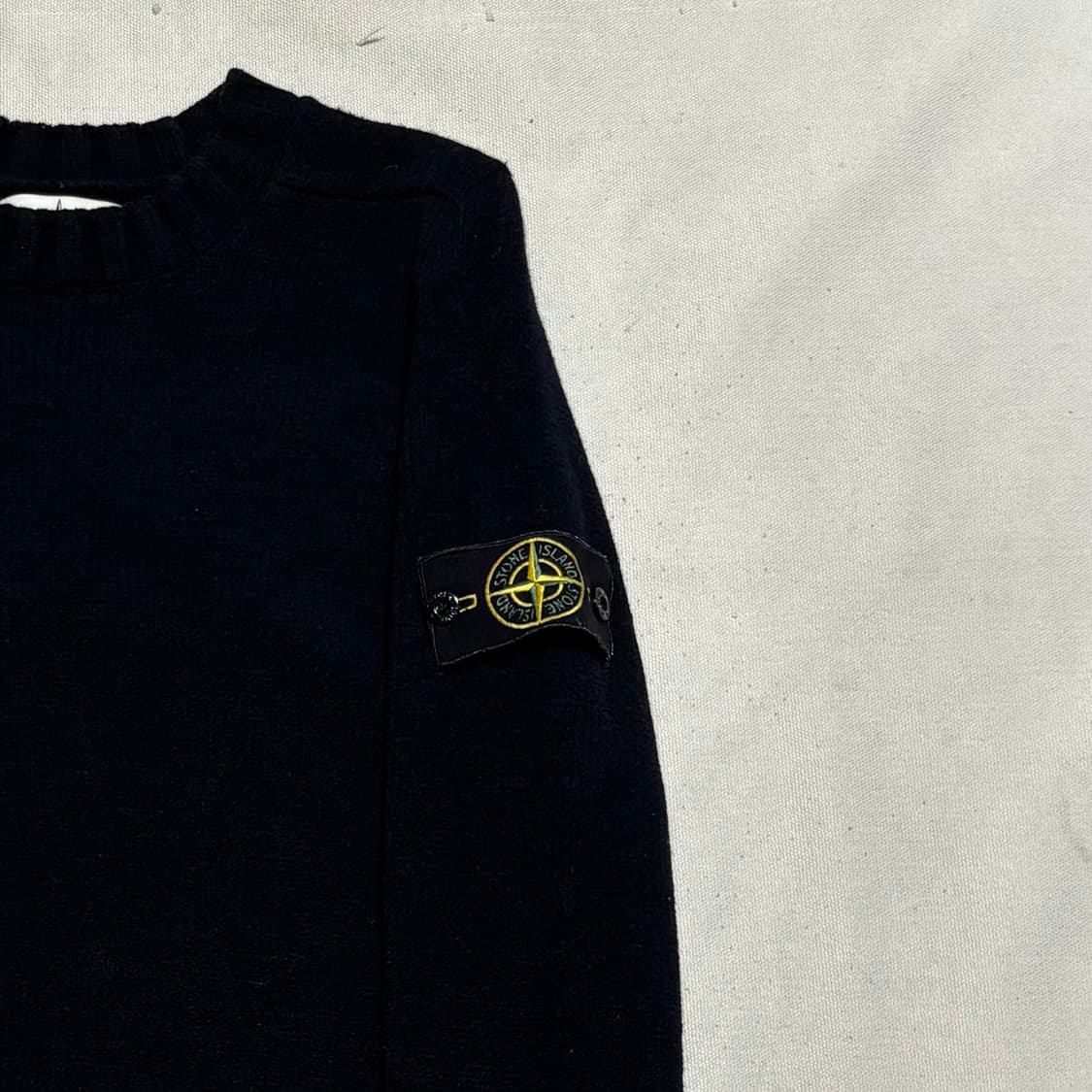 M 스톤아일랜드 여성용 네이비 코튼 니트 상품이미지1