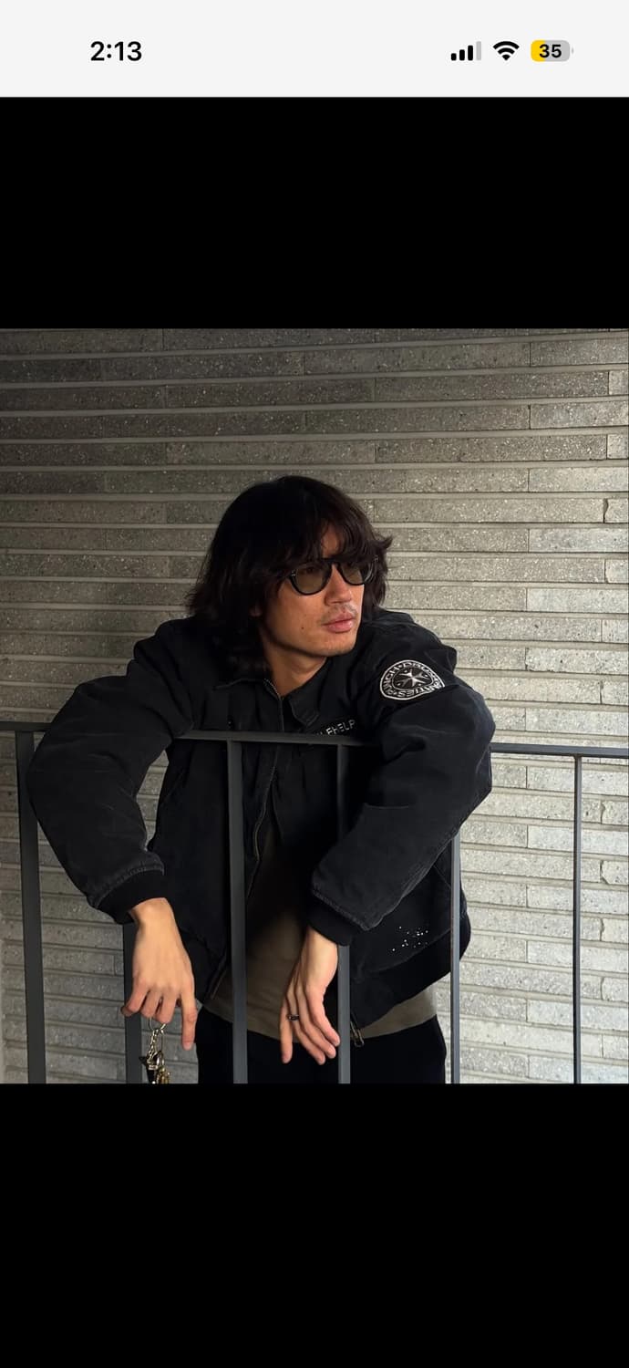 PCDP 워시드 페인티드 워크자켓 상품이미지5