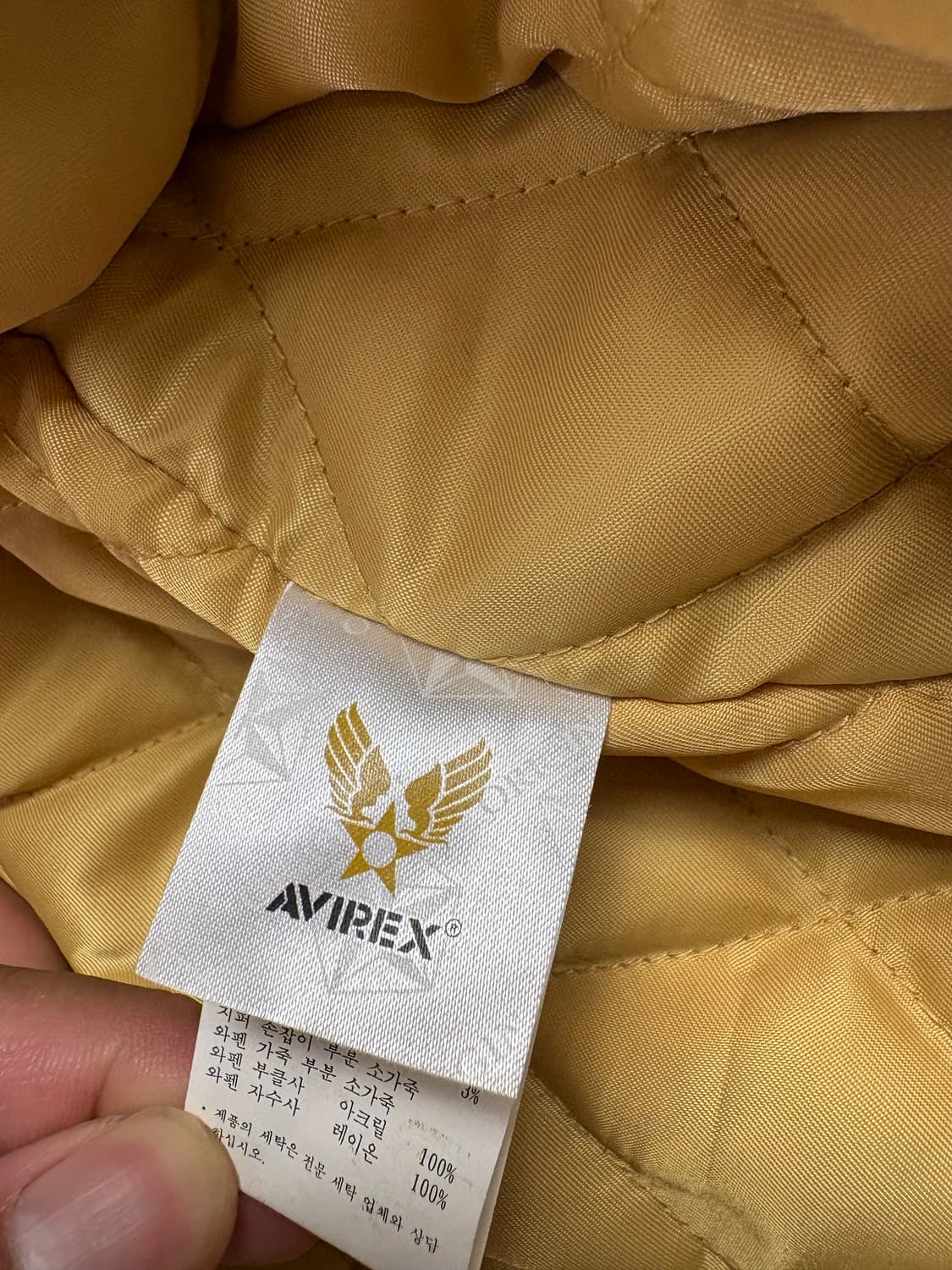 Avirex x Iatf 아비렉스 아이엠더퓨처 바시티  울 자켓 1 상품이미지9