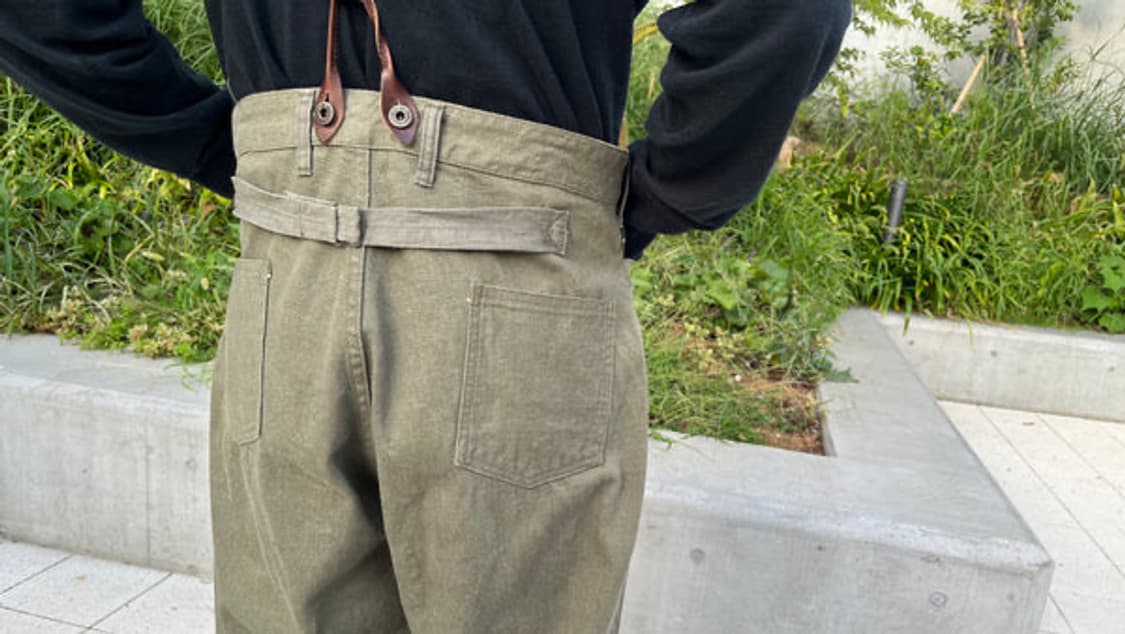[새제품] 나이젤카본 데님 팬츠 30'S DECK 12.5OZ DENIM 상품이미지8