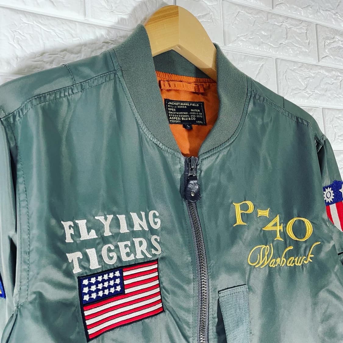 아비렉스 패치워크 필드자켓 상품이미지4