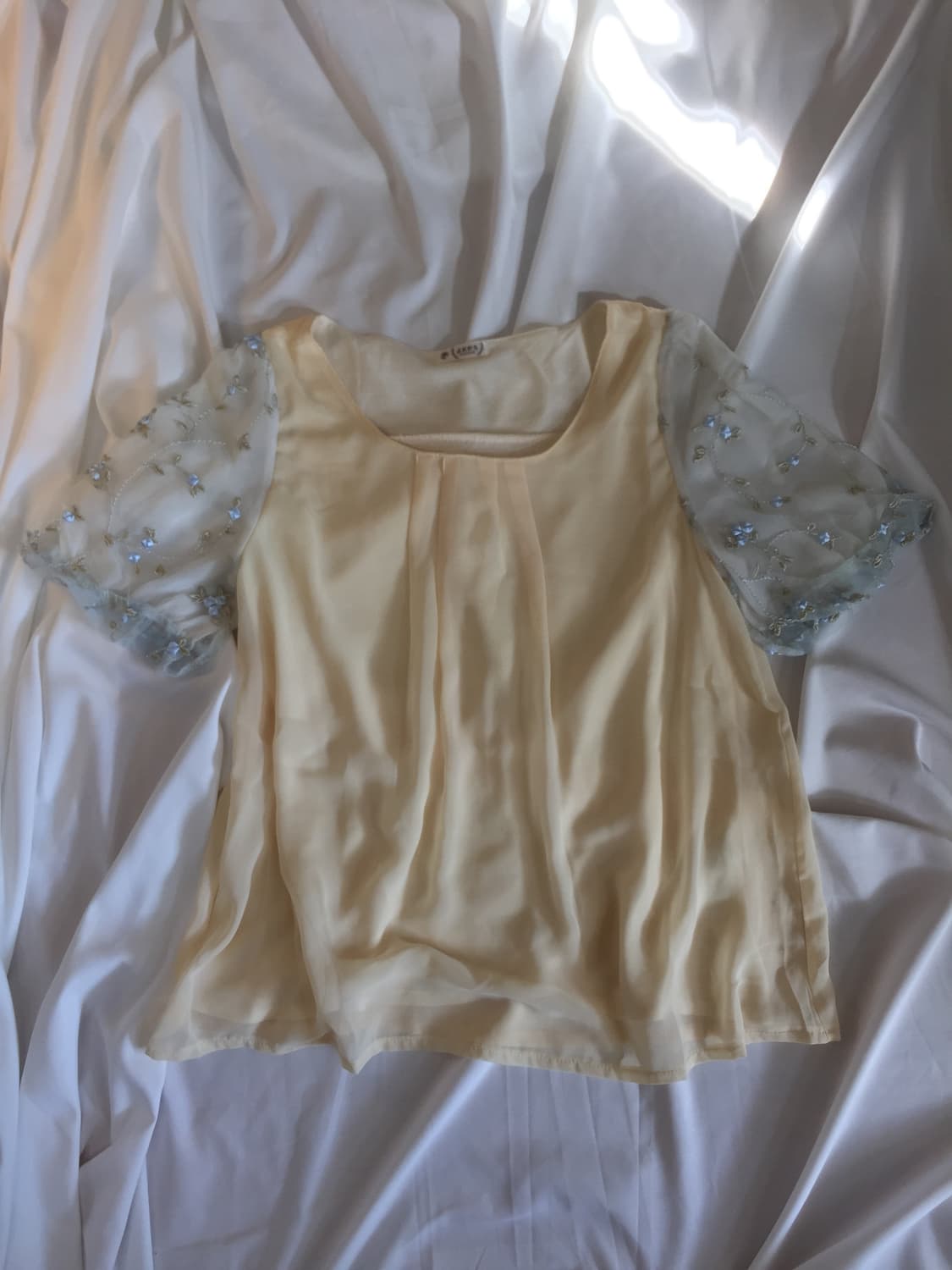 엑시즈팜 꽃 블라우스 상품이미지2