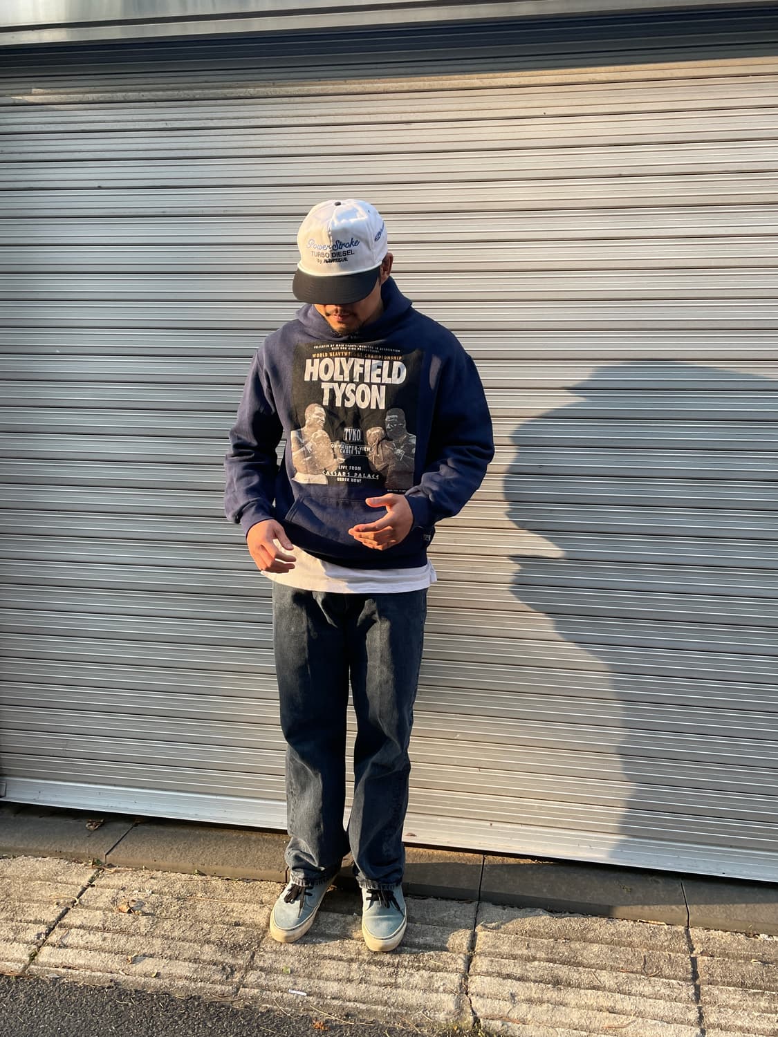 Rare!!) OG 1991 Mike Tyson  Promo Hoodie 상품이미지7