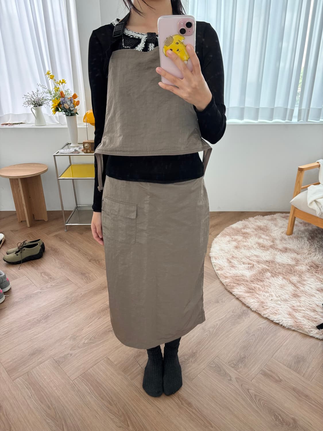 스투시 apron 셋업 원피스 상품이미지3