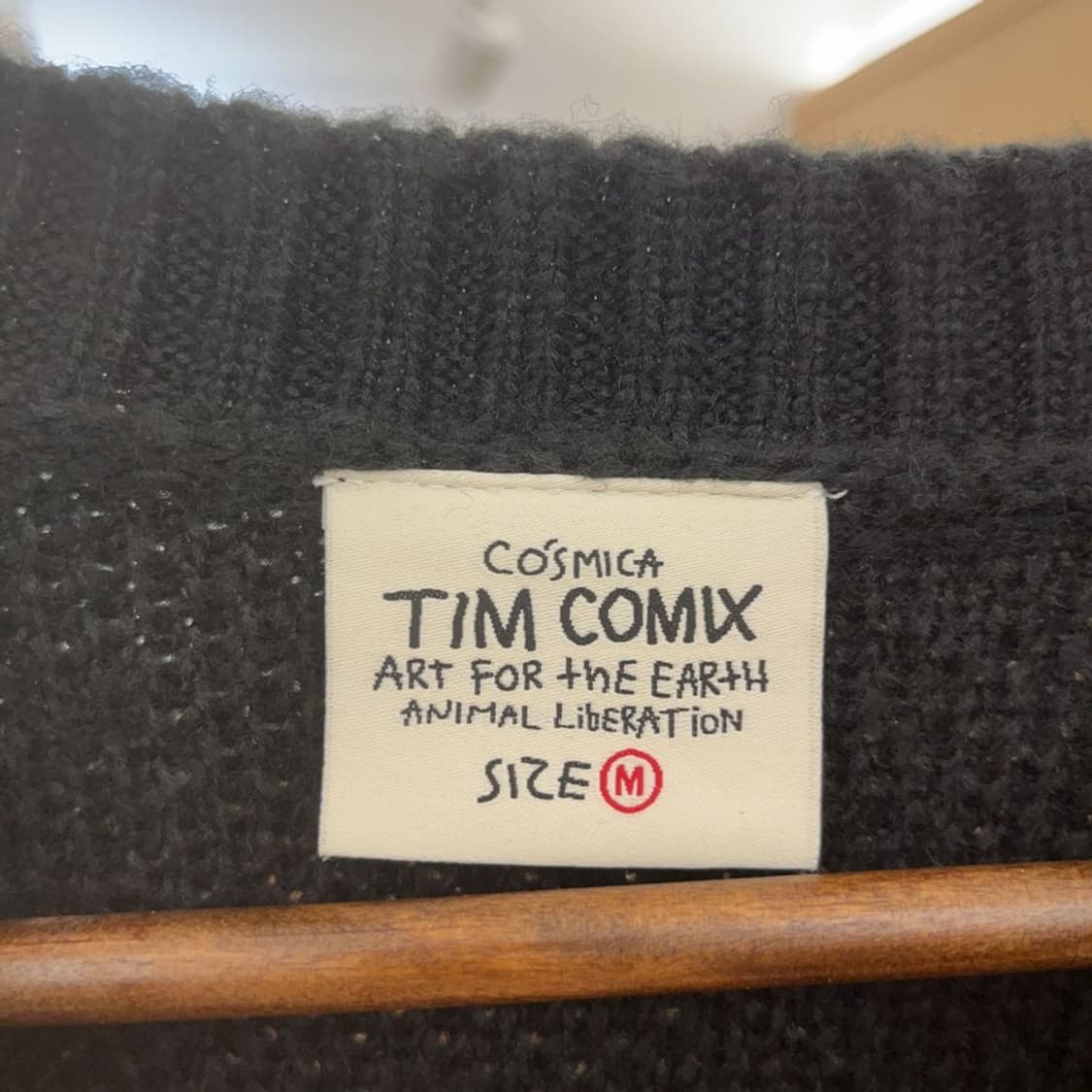 팀코믹스 빈티지 레트로 키치 8번공 니트 M C08763 상품이미지5