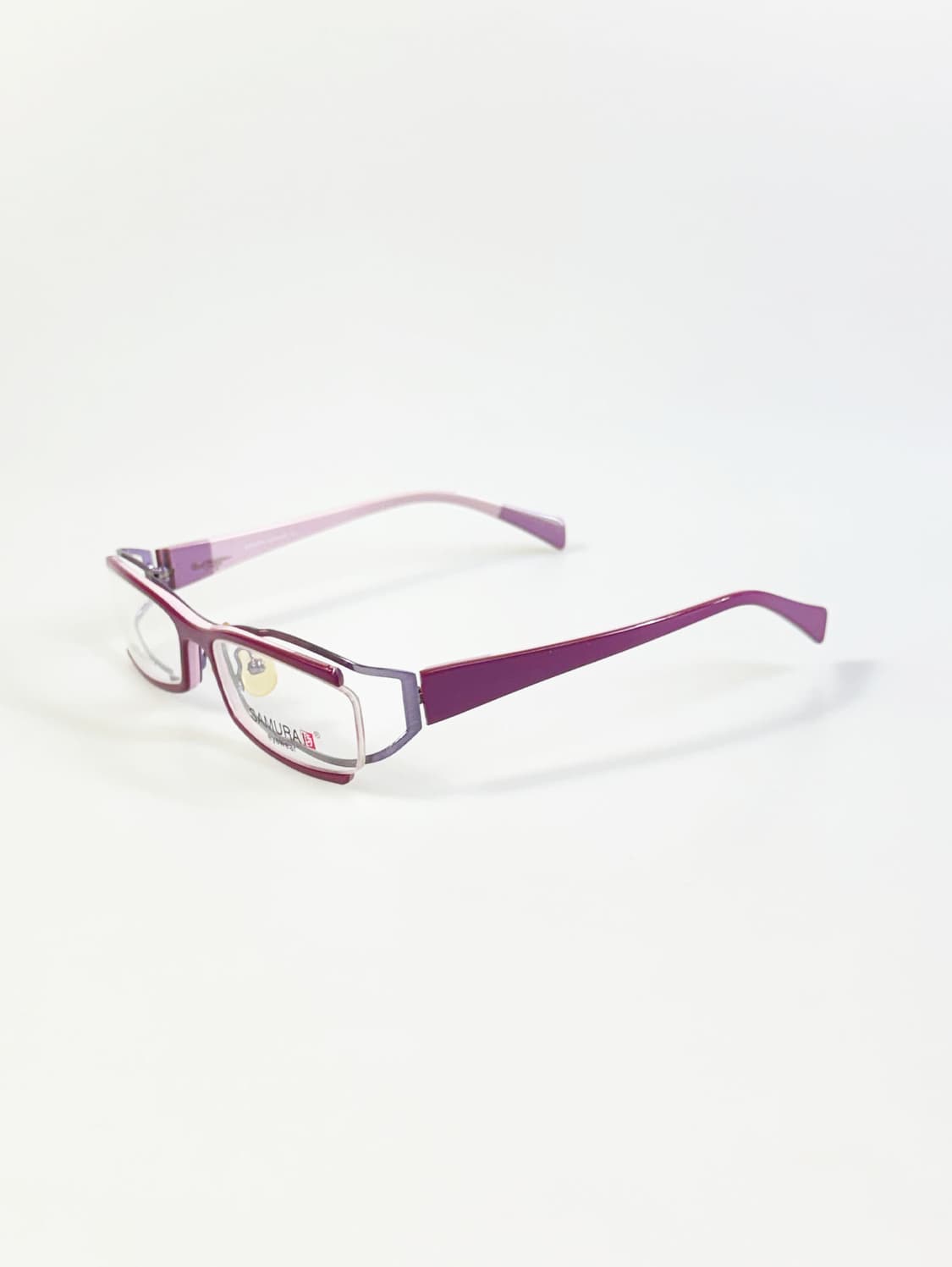 SAMURAI EYEWEAR 레이어드 스퀘어 메탈 빈티지 안경 상품이미지3
