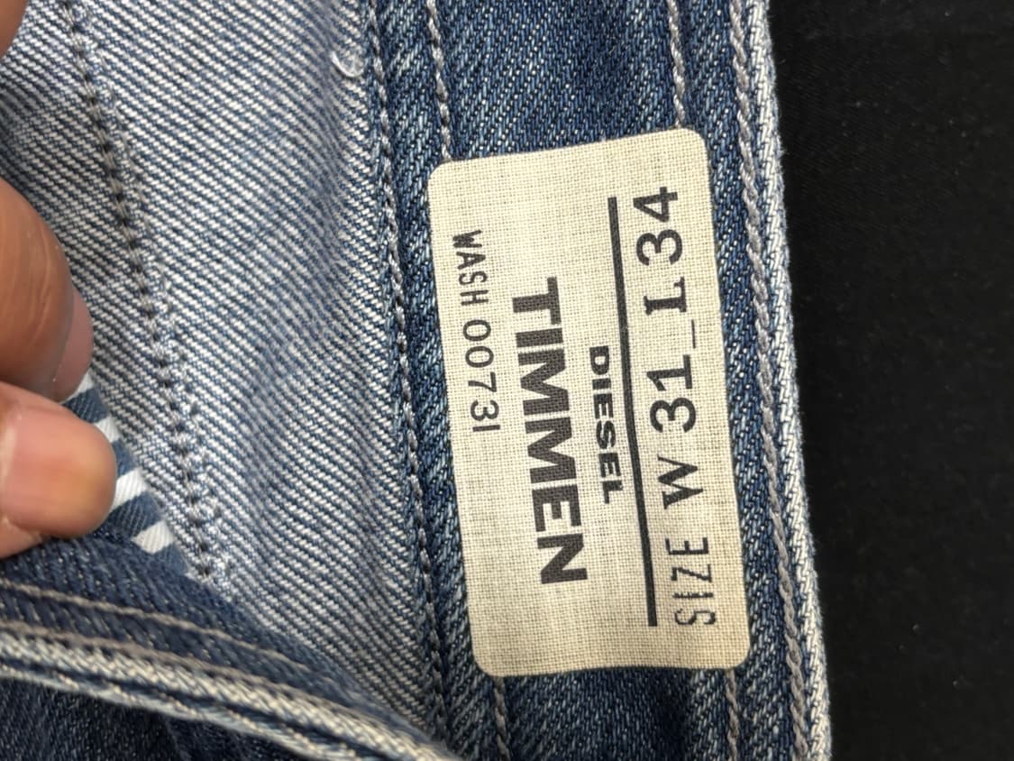 DIESEL TIMMEN 청바지 W31 L34 사이즈입니다 상품이미지2