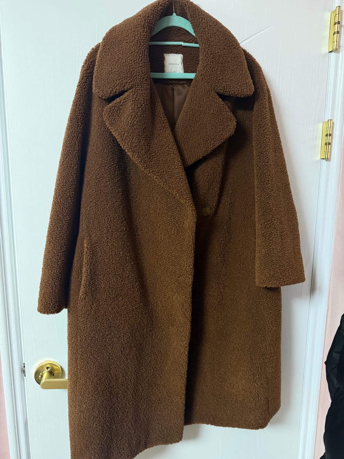 빈티지 뽀글이 롱코트 M 상품이미지1