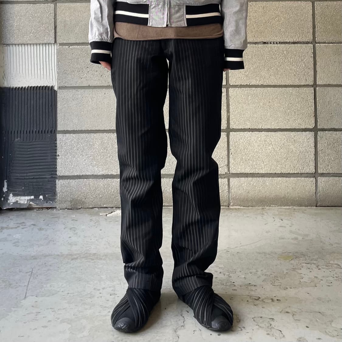 장폴고티에 스트라이프 팬츠 상품이미지1