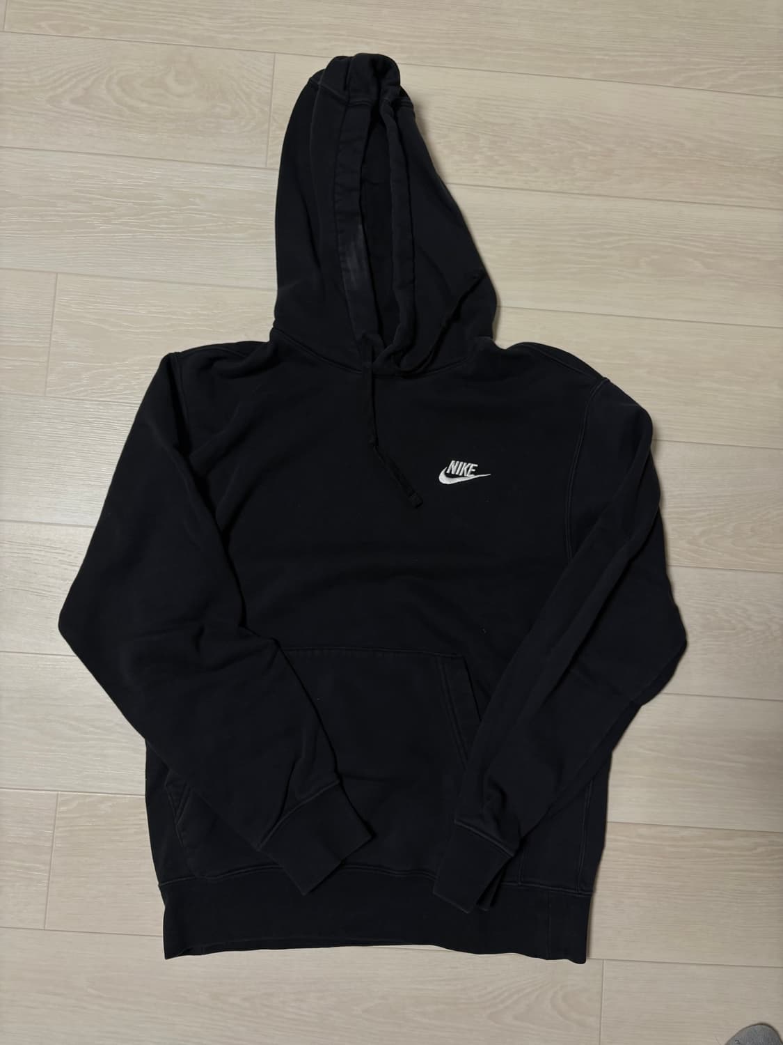 -ˋˏ 나이키 블랙 후드티 M ˎˊ- 상품이미지1
