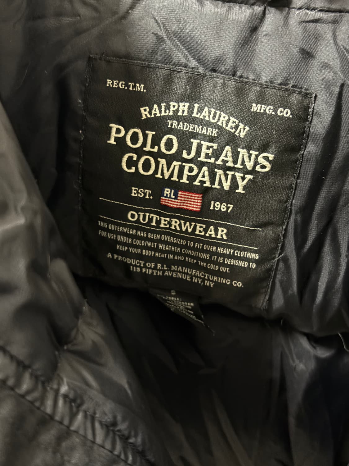 빈티지 폴로 패딩 상품이미지5