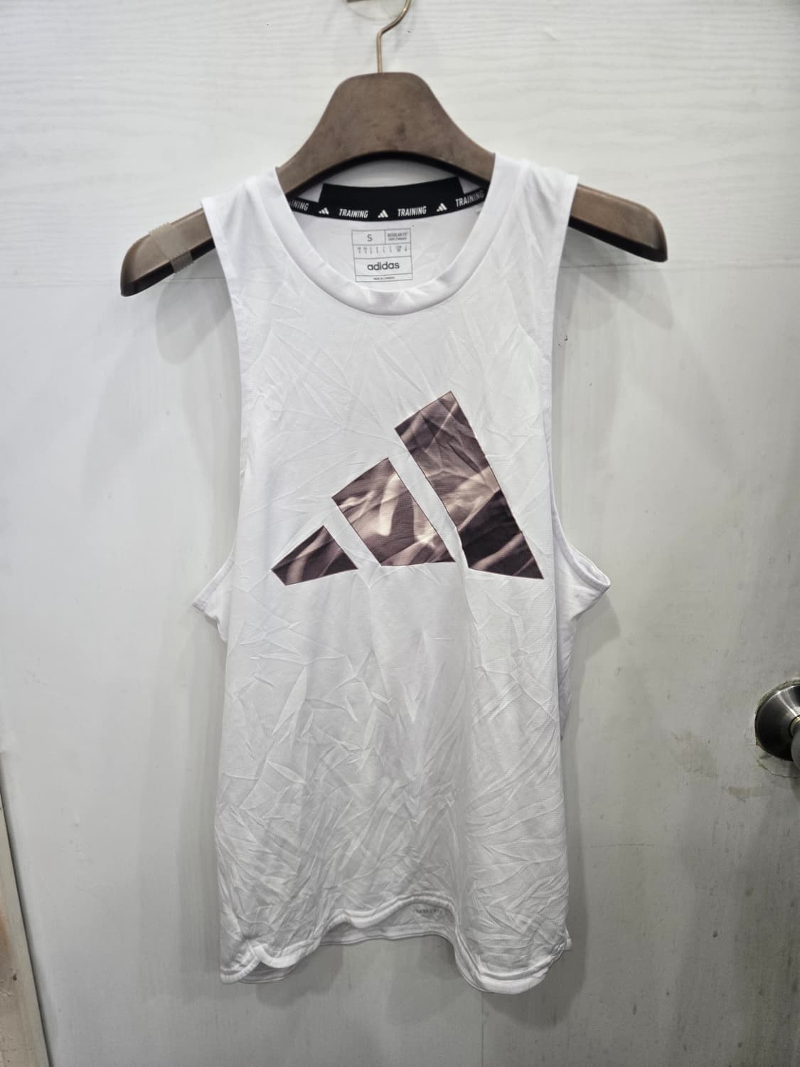 US S사이즈)) adidas 아디다스 나시티셔츠! 디자인 깔끔해용~ 상품이미지1