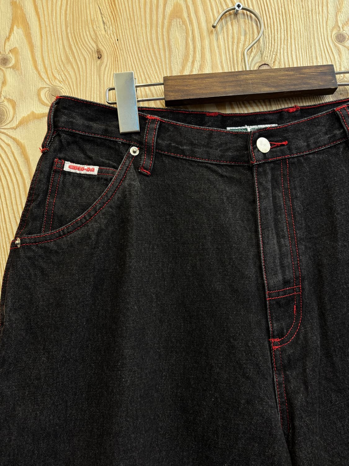 CHED-DA 데님 버뮤다 팬츠 상품이미지2