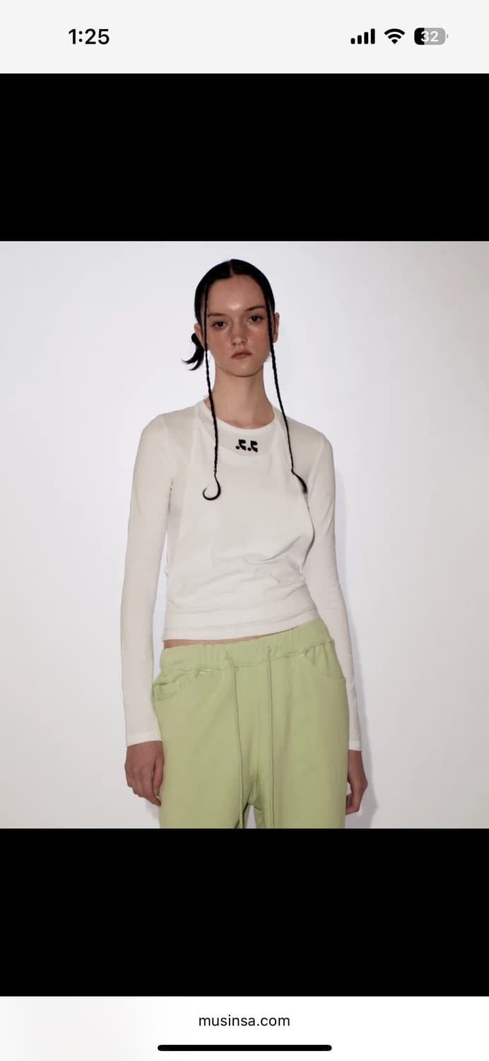 RR 2WAY LAYER TOP WHITE 상품이미지1