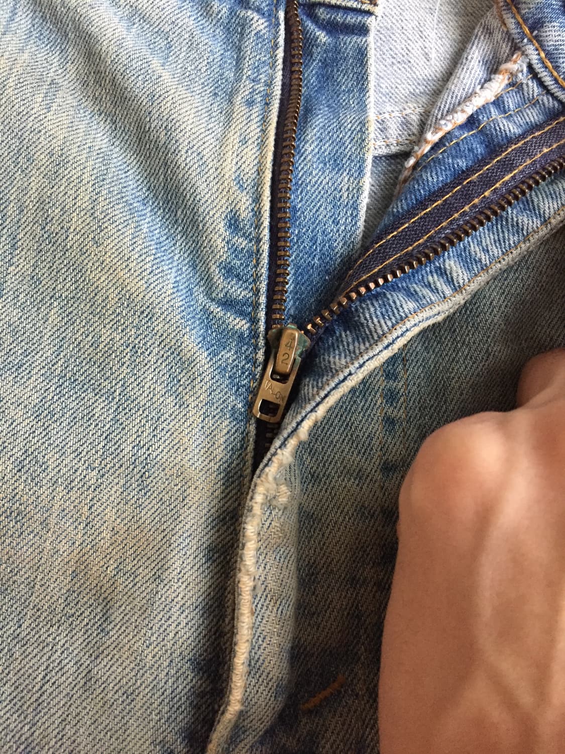 70‘s levis 646 블랭크탭 벨바텀 부츠컷 굿페이딩 상품이미지9