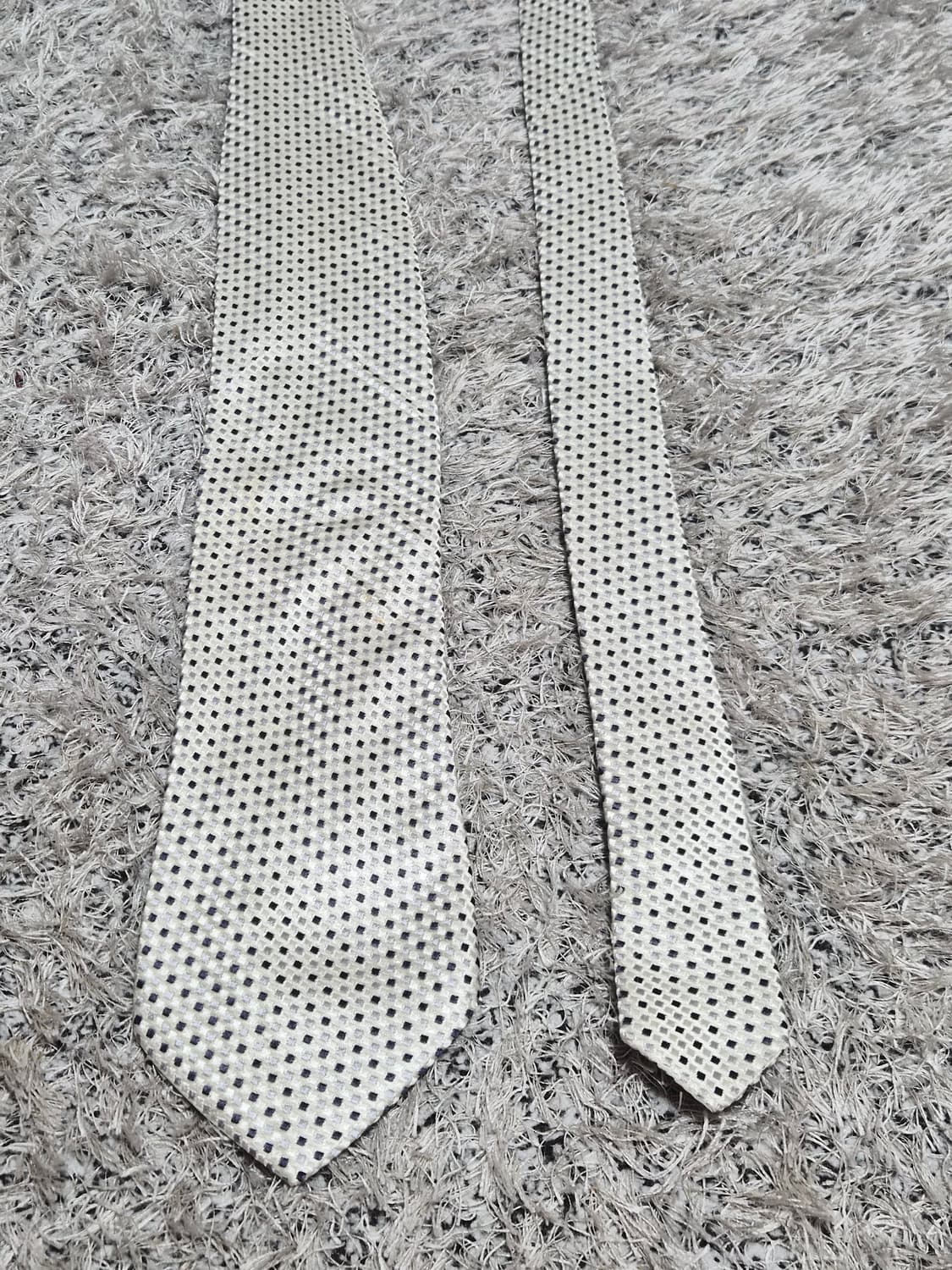 조르지오아르마니 도트 패턴 넥타이 Free - N52 상품이미지5