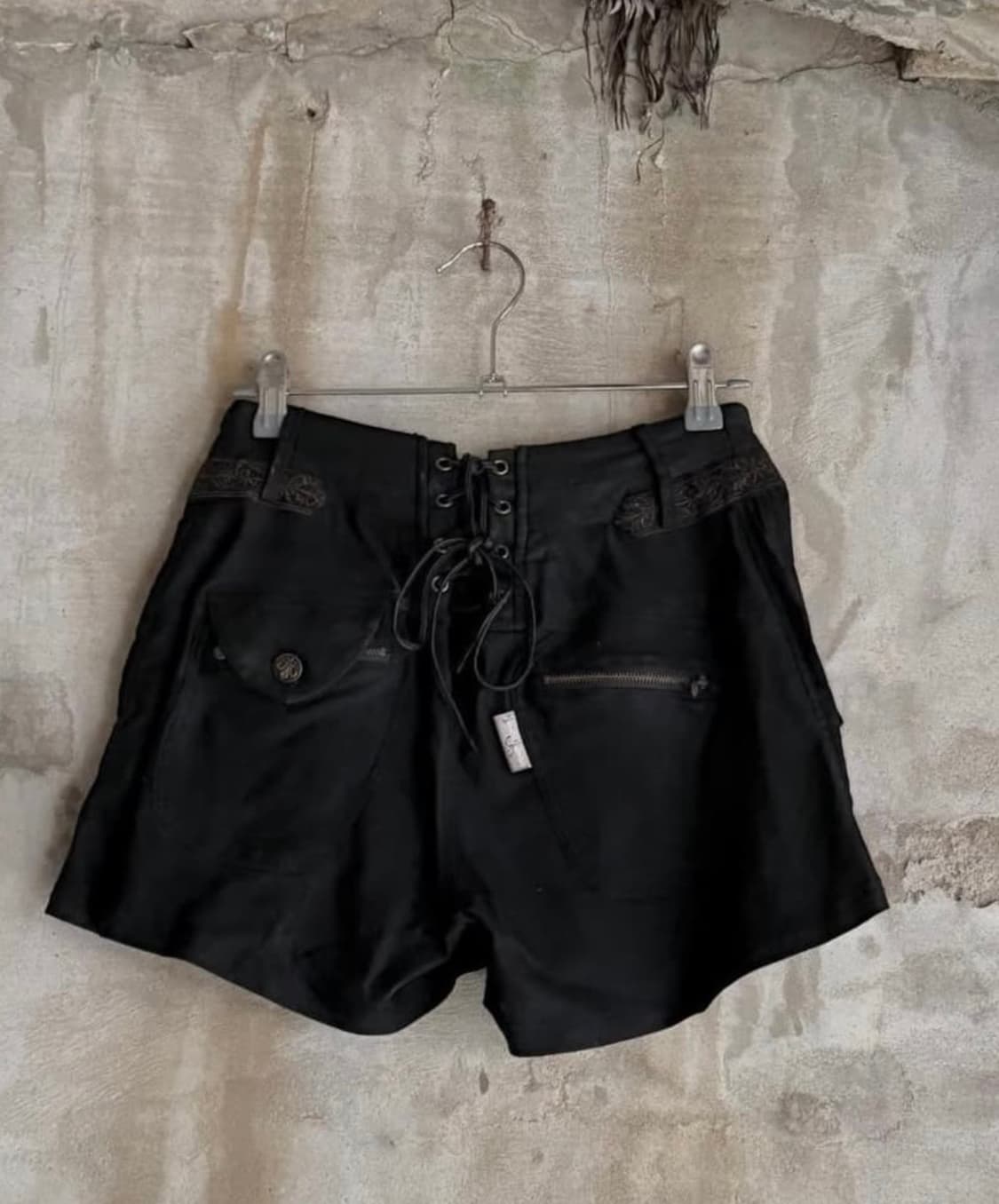 오즈온 팬츠 오즈온 버튼디테일 숏팬츠 상품이미지2