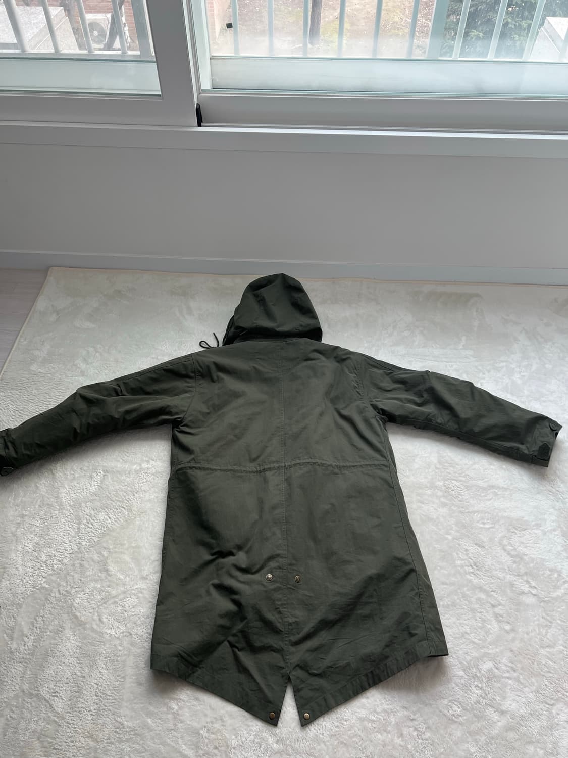 프리즘웍스 M65 피쉬테일 파카(올리브) 상품이미지6