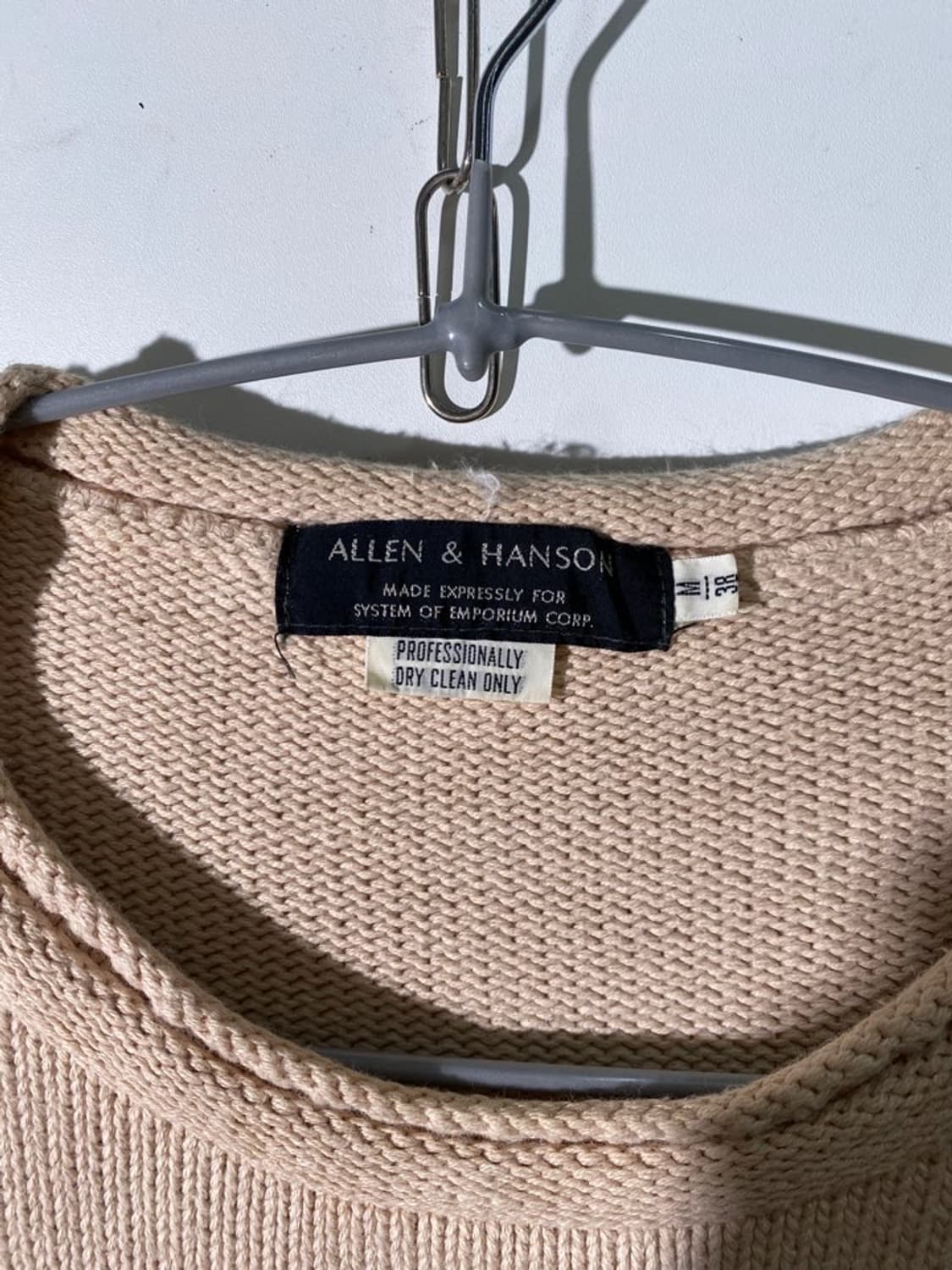 allen&hanson 코튼 니트 상품이미지3