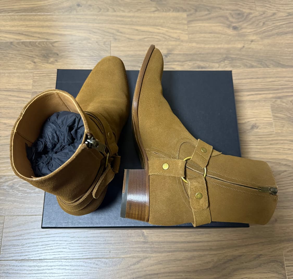 생로랑 와이어트40 하네스 카멜 첼시부츠 44 상품이미지5