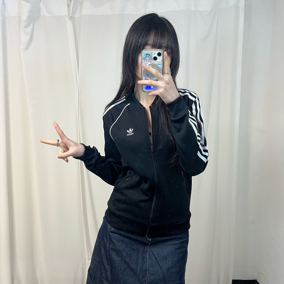 Adidas black Superstar jersey 상품이미지2