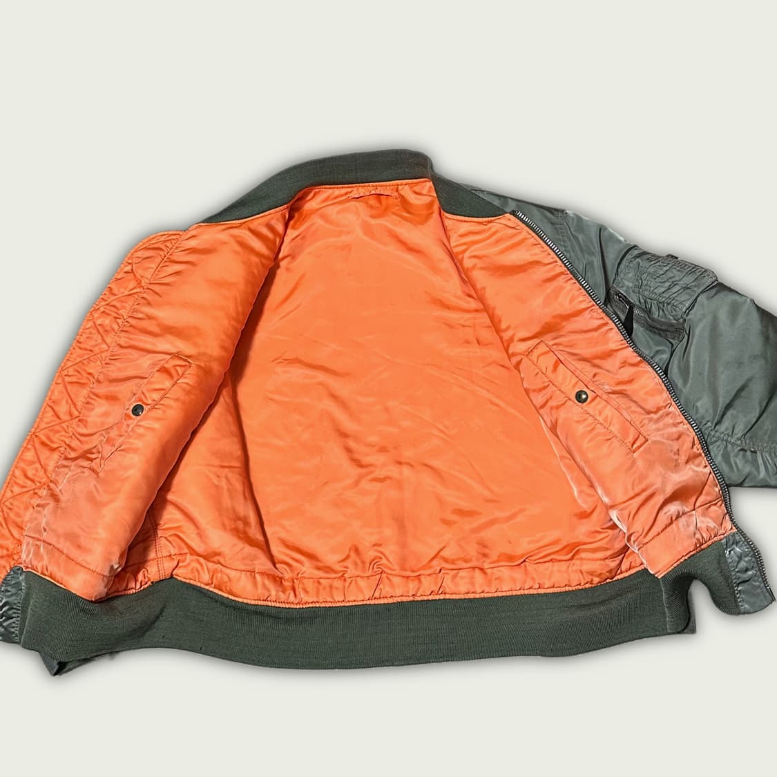 90's Ma-1 세이지그린 상품이미지6