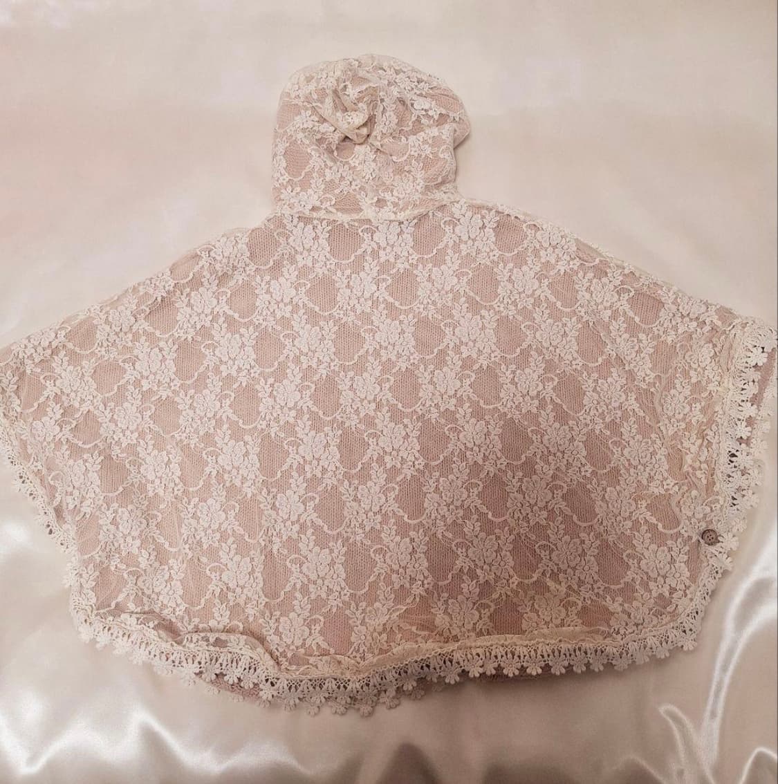 어스뮤직 모리걸 핑크 케이프 판매합니다 상품이미지4