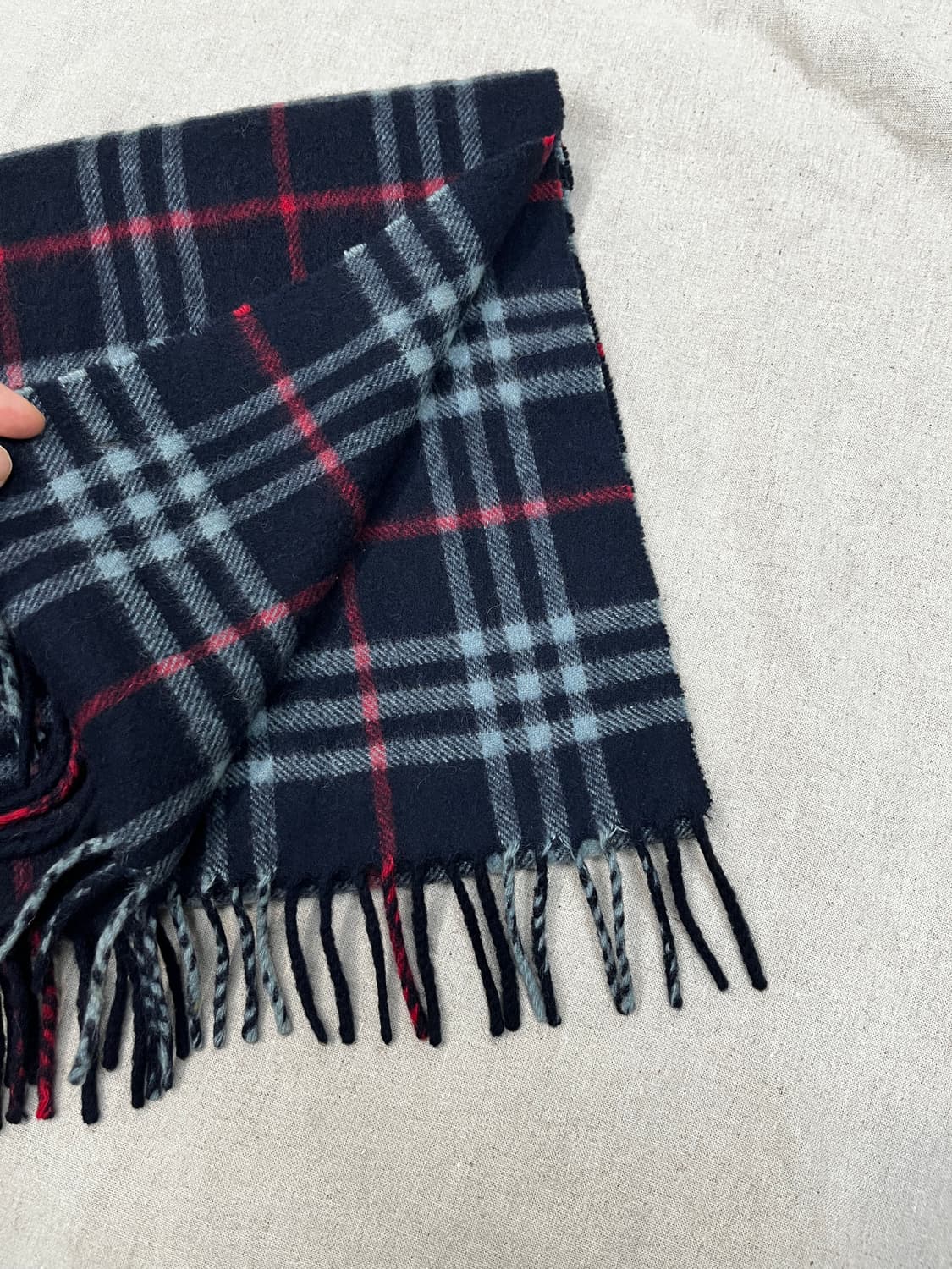 버버리 캐시미어100 머플러 상품이미지3