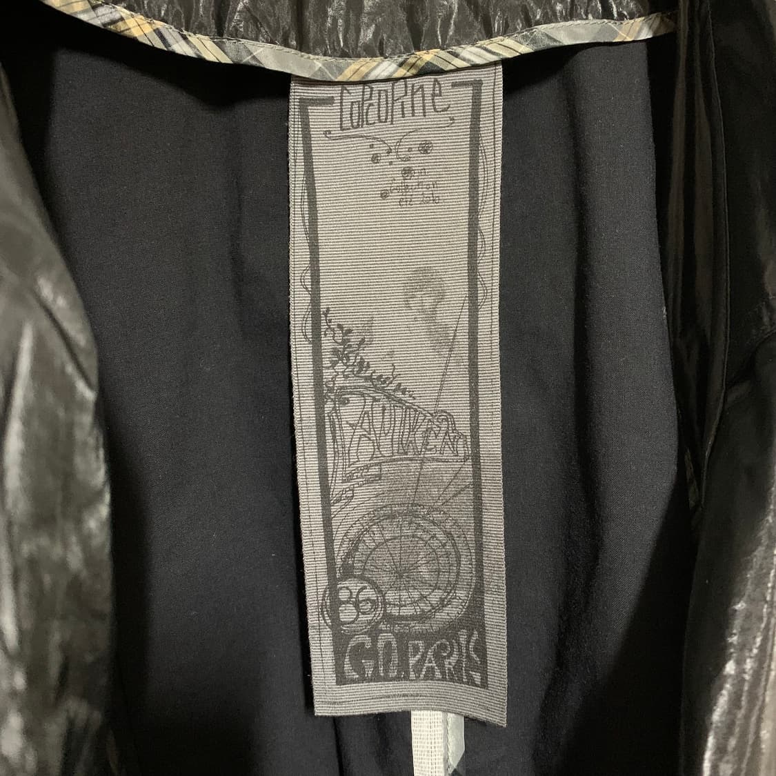 cop copine 블랙 트렌치코트 상품이미지9