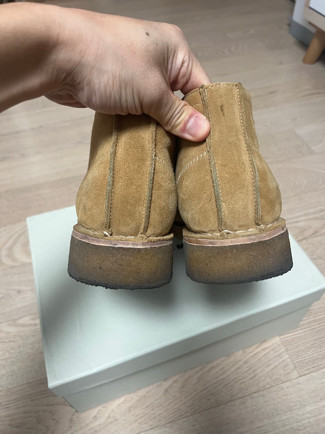 로맨틱무브 바넷 데저트 부츠 웜옐로우 260 상품이미지10