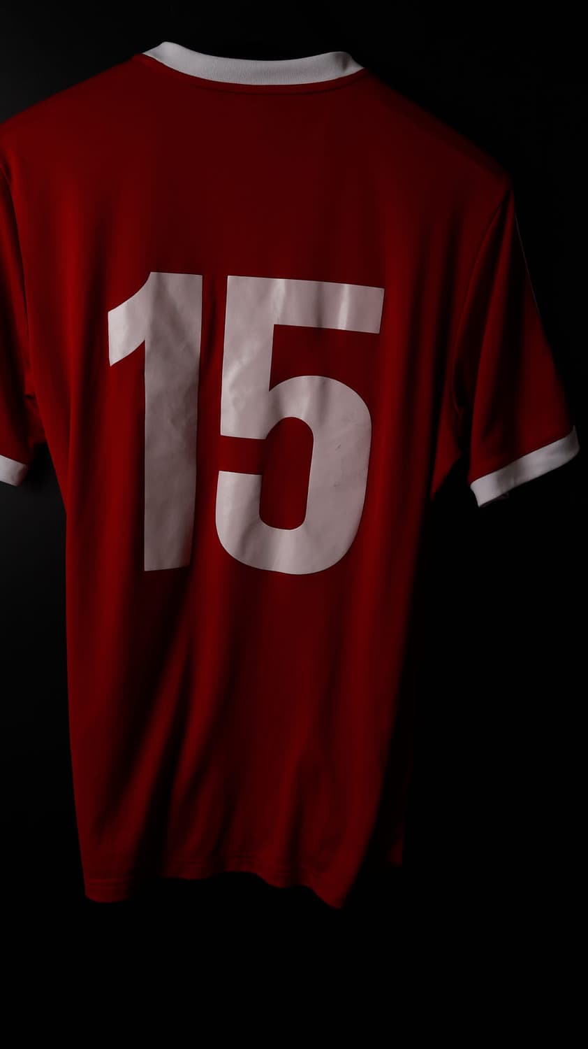 아디다스 빨강 축구반팔유니폼 상품이미지6