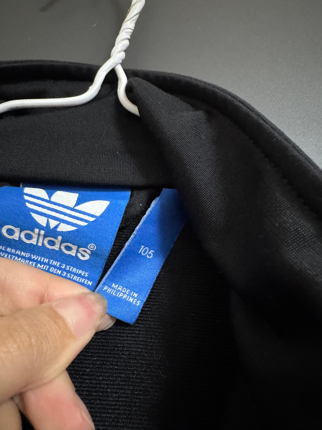 아디다스 파이어버드 져지 블랙105 xl 트랙탑 상품이미지2