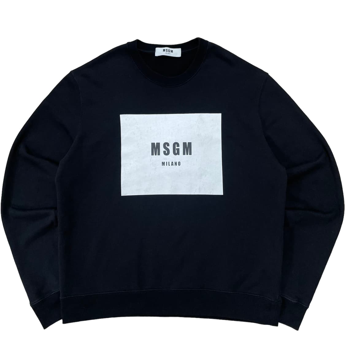 MSGM 빅프린팅 맨투맨 상품이미지1