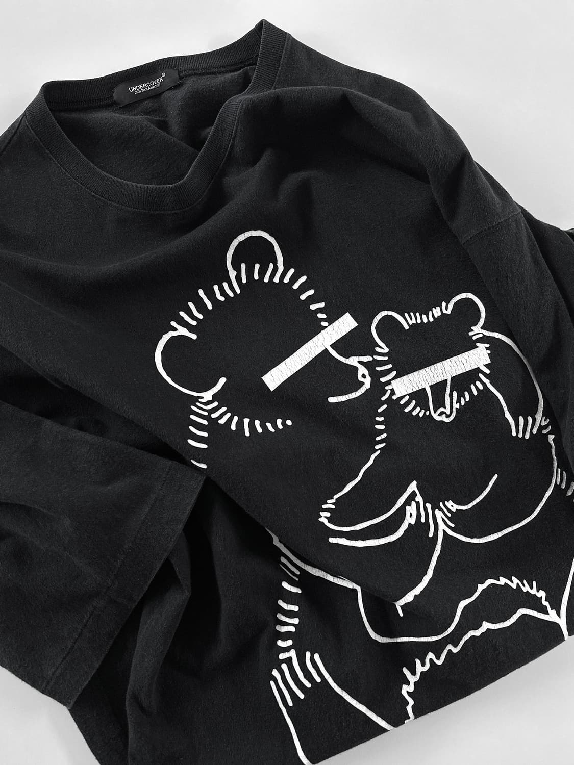 언더커버 “Noise Is Freedom” 베어 그래픽 빅 티 상품이미지4