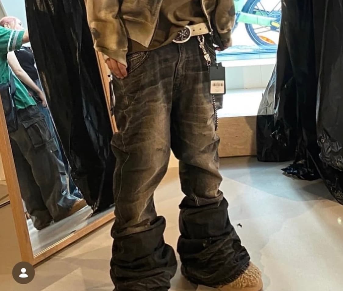 언더마이카 워시드 플레어진 상품이미지5