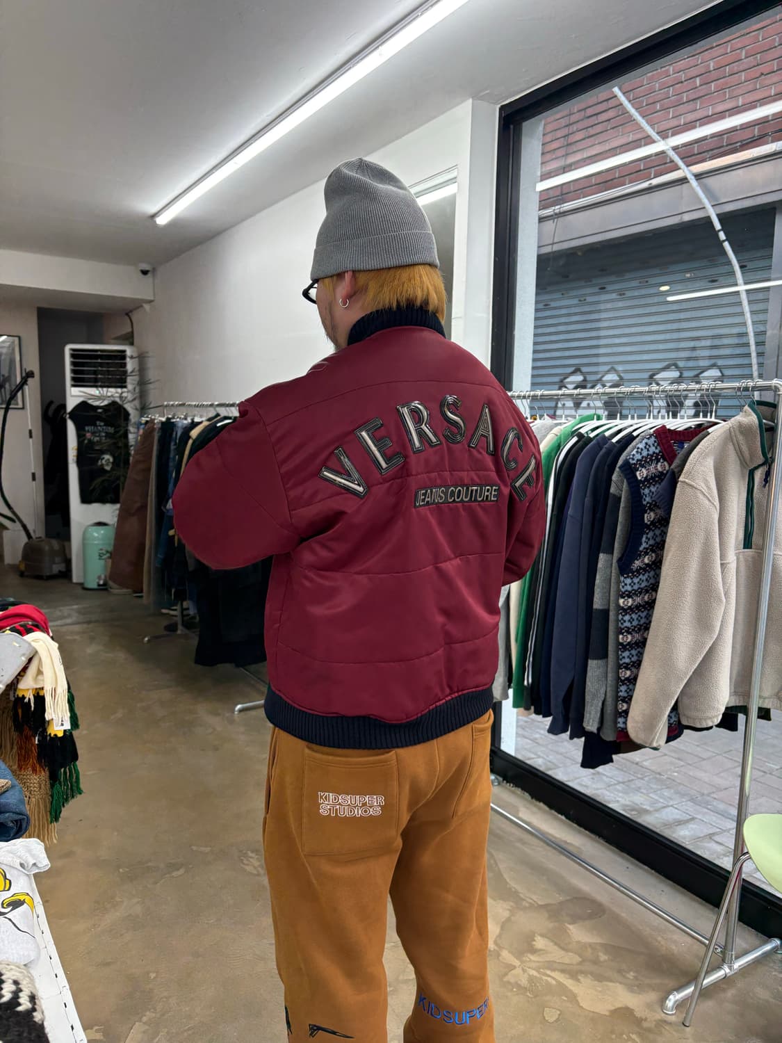 80년도 베르사체 진스 꾸띠르 아카이브 자켓 상품이미지3